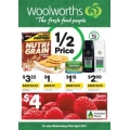 Woolworths - 1/2 Price Food &amp; Grocery Specials - Starts Wed, 24th Apr