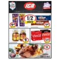 IGA - 1/2 Price Food &amp; Grocery Specials - Valid until Tues, 14th May