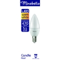 Coles - Mirabella Globe LED Candle 5.5w Small Edison Screw Pearl $3.25 (Was $6.49)