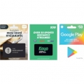Coles - 2000 BONUS Points When You Purchase a $50 or Above Restaurant Choice, Kayo Sports or Google Play Gift Card and Swipe
