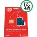 Woolworths - Vodafone $30 SIM for $10 + Bonus $20 Netflix Gift Card