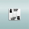 Gearbest - Dark Side Light Side Switch Sticker 6.2 X 6 CM $0.79 Delivered