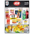 IGA - 1/2 Price Food &amp; Grocery Specials - Valid until Tues 24th Sept