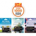 Woolworths - Earn 1000 Rewards Bonus Points on $1000 VISA Gift Cards $105.95 (Includes $5.95 purchase fee)