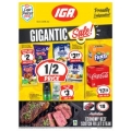 IGA - 1/2 Price Food &amp; Grocery Specials - Valid until Tues 29th Oct