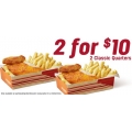 2 for $10 - 2 Classic Quarters @ Red Rooster! 