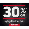  Pizza Hut - 30% Off Any Large Pizza &amp; More (code)