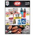 IGA - 1/2 Price Food &amp; Grocery Specials - Valid until Tues 14th Jan