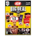 IGA - 1/2 Price Food &amp; Grocery Specials -  Valid until Tues 3rd March