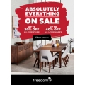 Freedom Furniture - Absolutely Everything Sale: Up to 65% Off Clearance Items - Prices from $0.14