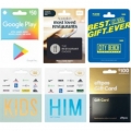 Coles - Collect 1,000 BONUS Points When You Buy a $50 or Above Google Play, the Restaurant Choice, the Him Card, the Kids Card, City Beach, or a $100 Eftpos Gift Card and Swipe Your Flybuys Card