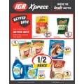 IGA - Weekly 1/2 Price Food &amp; Grocery Specials - Ends Tues 21st July