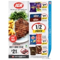IGA - Weekly 1/2 Price Food &amp; Grocery Specials - Ends Tues 29th Sept