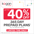 Kogan - Up to 40% Off Kogan Mobile Prepaid 30 Days Plans Options (codes)! [Existing &amp; New Customers]