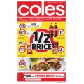 Coles - Weekly 1/2 Price Food &amp; Grocery Specials - Ends Tues 20th April