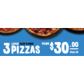 Pizza Capers - Latest Offers e.g. 1 Large Capers Collection Pizza + 2 Sides $28.95 Pick-Up; 3 Large Base Range Pizzas $30