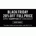 Oroton - Black Friday 2016: 70% Off Sitewide + 20% Off Full Price Items (code)