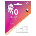 Telstra - $40 35GB Pre-Paid SIM Kit $30