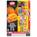 IGA - Weekly 1/2 Price Food &amp; Grocery Specials - Ends Tues 26th Oct