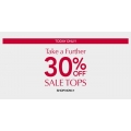 Further 30% Off Sale Tops @ Autograph Fashion - Today Only!