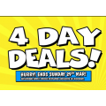 JB Hi-Fi - 4 Days Deals - In-Store &amp; Online [Deals in Post]