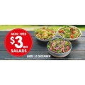 7-Eleven - Mon to Wed: Salads for $3 (Usually $5-$7.5)! Valid until Wed 11th Dec