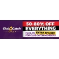 Catch - Club Catch Day Frenzy: Up to 80% Off 980+ Deals + Extra 10% Off for Members