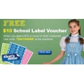 FREE $10 School Label Voucher For Every $75 or More Spent on Kids&#039; Costumes @ Costume Box