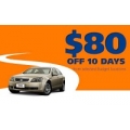 Save $80 for your rental of 10 days or more