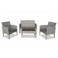 Amart - ISAIAH 4 Piece Outdoor Lounge Setting $299 (Save $200)