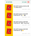7-Eleven App - 50% Off $2; $10; $30 &amp; $40 Vodafone Unlimited Talk &amp; Text SIM Starter Packs
