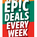 7 Eleven - Epic Weekly Deals e.g. Cadbury Bar varieties $1; Traditional Croissant $3; Salads $5 etc.