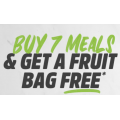 Youfoodz - Shop 7 Meals &amp; Get a FREE Fruit Bag worth $24.95 Delivered (code)