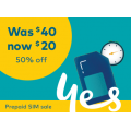 Optus - $40 10GB SIM Starter Kit for $20 + Free Express Delivery
