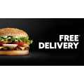Hungry Jacks - Free Delivery via Menu Log - No Minimum Spend