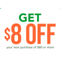 Booktopia - Flash Sale: $8 Off Orders - Minimum Spend $60 (code)