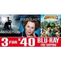 Get 3 DVD movies for only $40