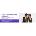 eBay - $30 Off on Fashion &amp; Beauty Products (code). Minimum Spend $100