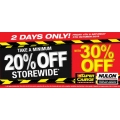 Autobarn - 2 Days Weekend Sale: Minimum 20% Off Storewide (Fri 4th &amp; Sat 5th Oct) 