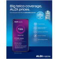 ALDI Mobile - Unlimited Talk &amp; Text 37GB Mobile Plan $35 + Continuous Data Rollover (30 Days Expiry)