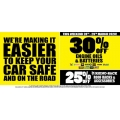 Autobarn - Weekend Sale: 30% Off Engine Oil &amp; Batteries / 25% Off Roof Rack &amp; Accessories! 2 Days Only