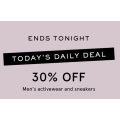 MYER - Daily Deal: 30% Off Men&#039;s Activewear &amp; Sneakers - Today Only