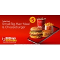 McDonald&#039;s - $5 Small Big Mac Meal &amp; Cheeseburger via mymacca’s App! Today Only