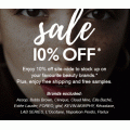 Adore Beauty - Click Frenzy Sale: 10% Off Storewide (code)