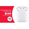 Kogan First Members Sale: Early Access: Apple AirPods 2 with Charging Case $149 Delivered (Was $215) @ Kogan