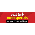 Red Hot Meat Specials On Sale @ ALDI