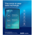 ALDI Mobile - Yearly Data Recharge Plans: 30GB Data $95 | 185GB Data $240 | 365GB $365 Plans + Data Rollover