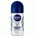 [Amazon Prime]  NIVEA MEN Deodorant Sensitive Protect Roll-On, 50ml $1.79 Delivered | L&#039;OREAL PARIS L&#039;Oréal Men