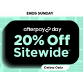 Amart - Afterpay Day Frenzy: 20% Off Sitewide (code)! Online Only