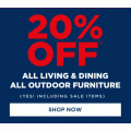 Amart Furniture -  Weekend Clearance: 20% Off all Living, Dining &amp; Outdoor Incld. Sale Items